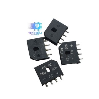 Diode cầu kbu606 6a 600v