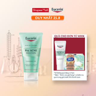 Gel rửa mặt giảm mụn Eucerin Pro Acne Cleansing Gel 75ml