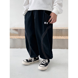 ( Xả kho ) QD07- Quần Jogger thô mềm dáng Hàn cho bé trai size từ 14-45kg