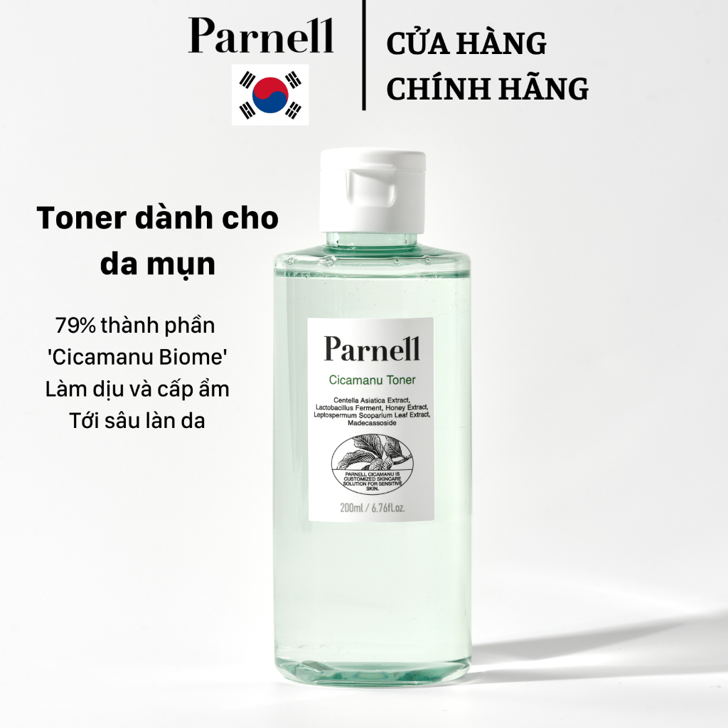 Toner cấp ẩm 79% Cicamanu đặc hiệu 200ml