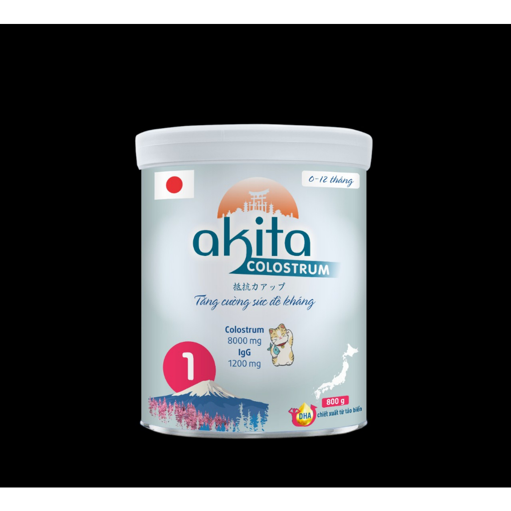 ( date 2025- 2026) Sữa bột Akita Colostrum 1 320g