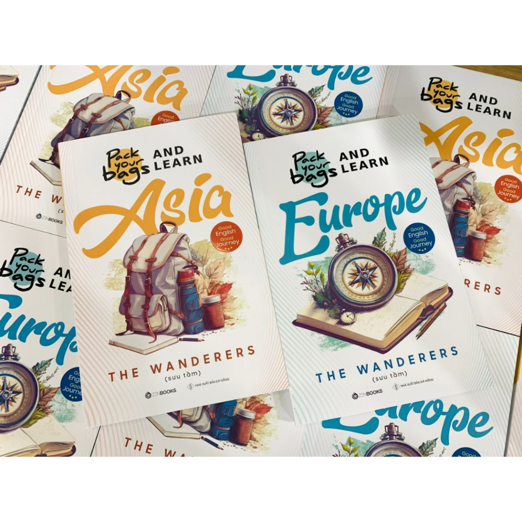 Sách - Bộ sách Tiếng Anh Du lịch từ Á sang Âu
