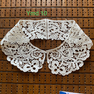 Cổ áo ren + Bâu áo + Lá cổ