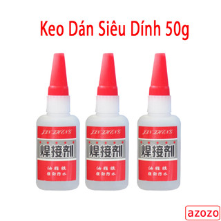 [ COMBO 5 Lọ ] Keo Dán Siêu Dính Đa Năng Mọi Chất Liệu Cực Mạnh - Dán Gỗ Thuỷ Tinh Kim Loại Sắt Gốm Sứ Nhựa Vải