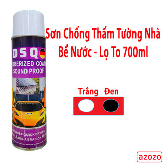 [ Chịu Nhiệt ] Chai Xịt Chống Dột - Dung Dich Chống Thấm Nước, Dột Mái Ngói, Mái Tôn, Bể Cá, Ống Nước AZOZO