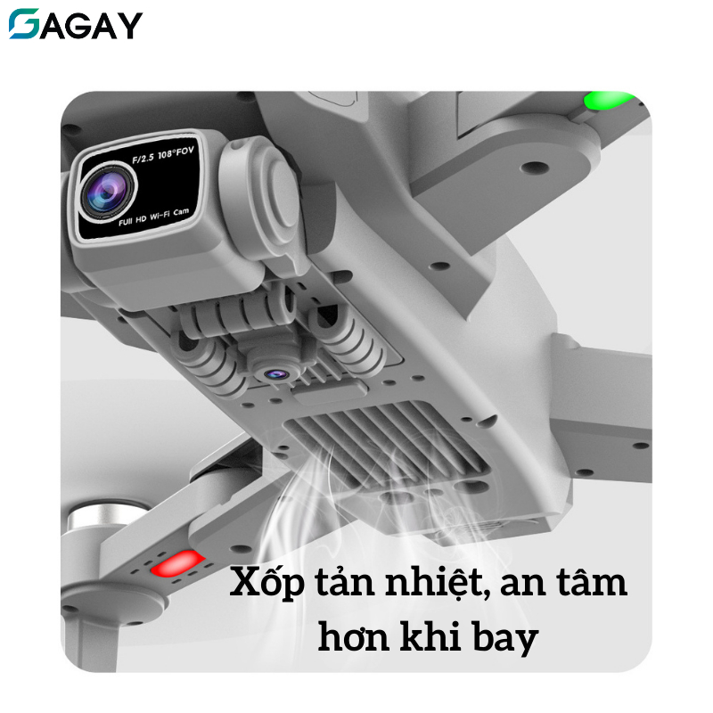 Flycam máy bay điều khiển từ xa EL900 - định vị GPS, chát lượng hình ảnh 4K, flycam thời gian bay lớn GAGAY | BigBuy360 - bigbuy360.vn