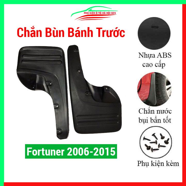Bộ 2 chắn bùn theo xe ô tô Fortuner 2006-2015 bánh trước