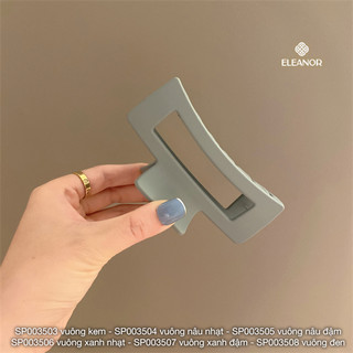 Kẹp tóc nữ càng cua Eleanor Accessories dạng trơn basic phụ kiện tóc kẹp tóc 3511