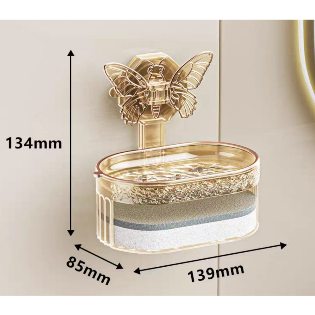 Hộp Đựng Xà Phòng Hình Con Bướm Đinh Giá Rẻ Phòng Tắm Nhà Bếp