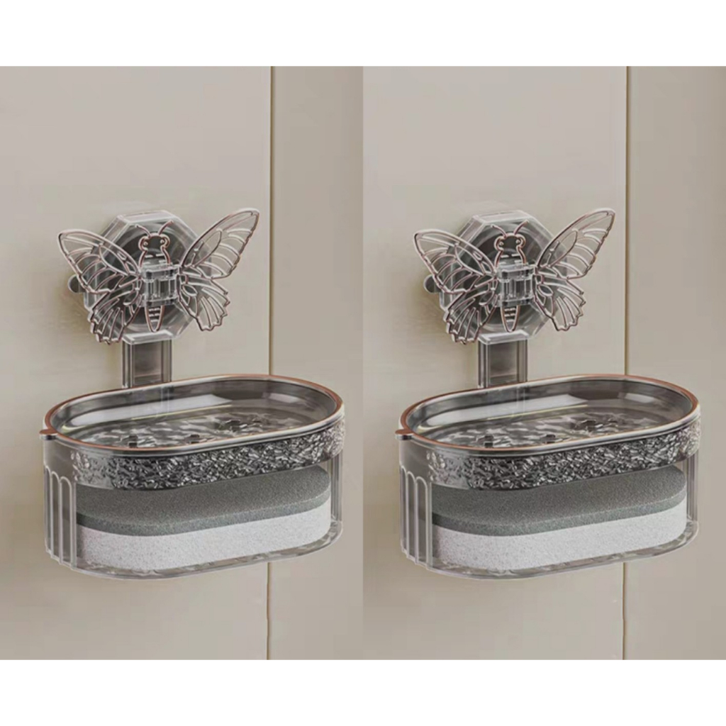 Hộp Đựng Xà Phòng Hình Con Bướm Đinh Giá Rẻ Phòng Tắm Nhà Bếp