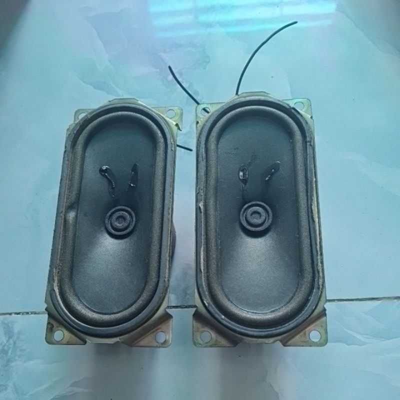 Cặp loa toản dãi 5ohm /16 w ,tháo từ tivi PANASONIC , củ từ kín