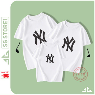 Áo Gia Đình NY - Thun Cotton - Đủ Size GD293T