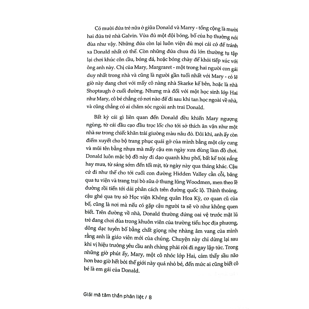 Sách - Giải mã tâm thần phân liệt - Góc khuất của gia đình Galvin - Robert Kolker - BV169