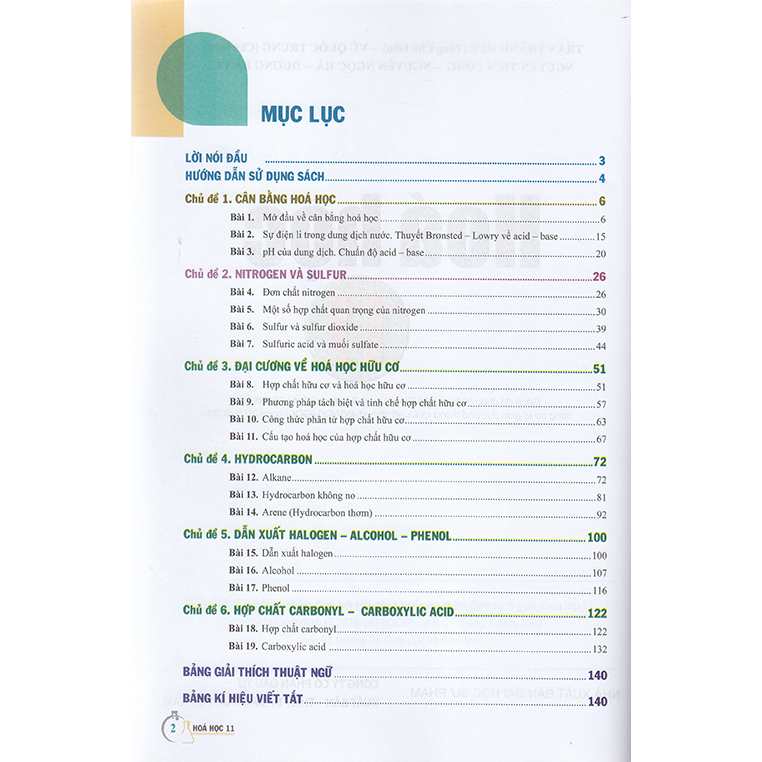 Sách - Hóa học 11