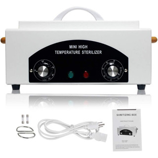 Tủ Tiệt Trùng Kim Loại CH-360T Nhiệt Độ Cao 300W 1.5L Làm Móng Tay Chân SPA Salon Thiết Bị 