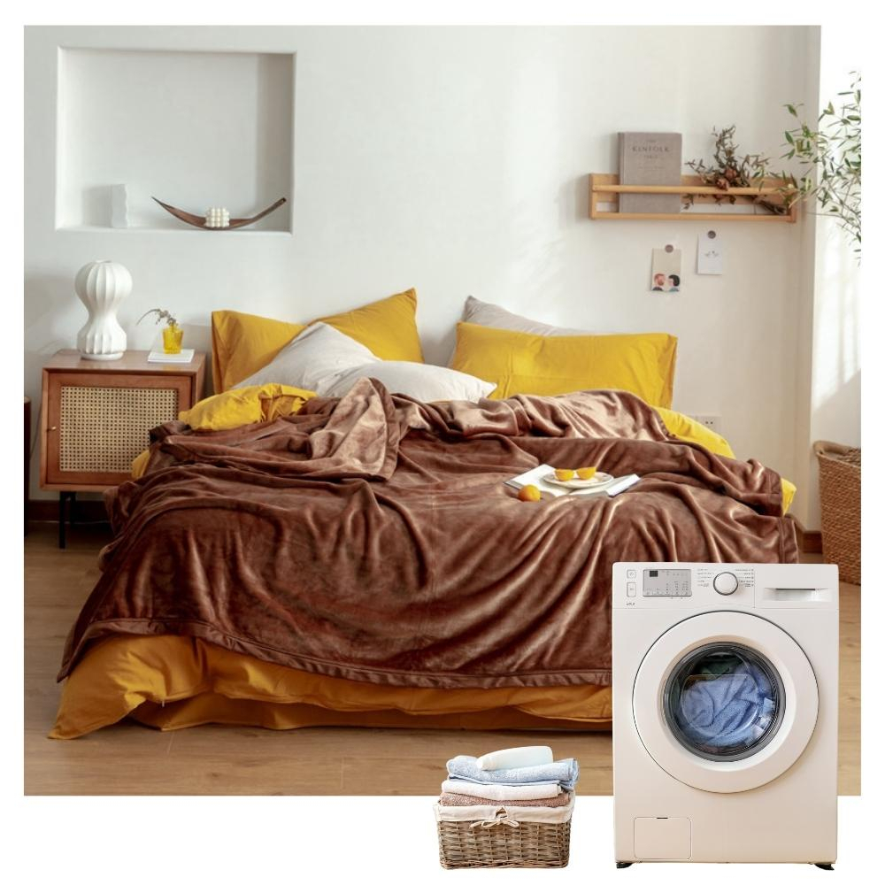 Chăn lông tuyết Muji hàng xuất Nhật cao cấp, Chăn mền văn phòng Muji không rụng xù lông size 2mx2m3