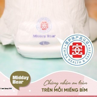 Combo 2 bịch Tã Bỉm Midday Bear, Bỉm Quần siêu thấm hút, an toàn, mỏng mềm cho bé, đủ size - ChàngTraiBánBỉm