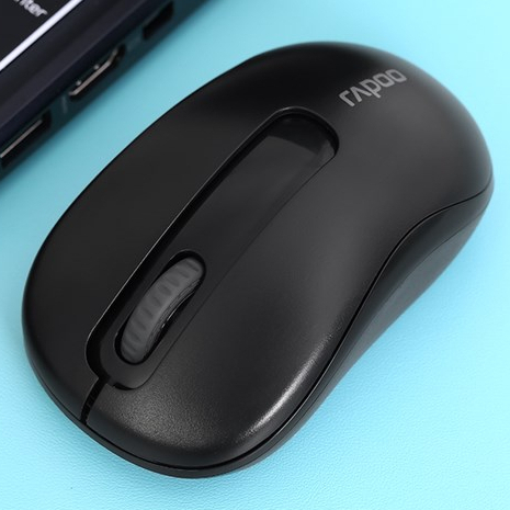 Chuột Không Dây Rapoo M216 Đen hàng chính hãng  bảo hành 12 tháng