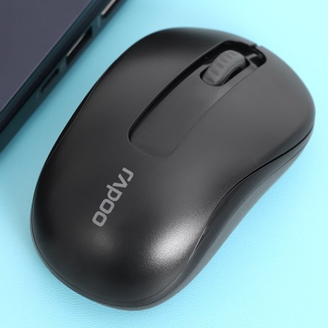 Chuột Không Dây Rapoo M216 Đen hàng chính hãng  bảo hành 12 tháng