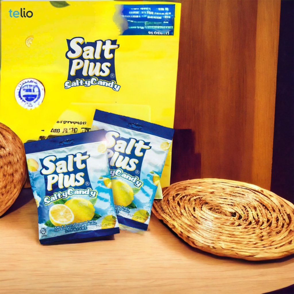 Kẹo Chanh Muối Malaysia Salt plus 120g