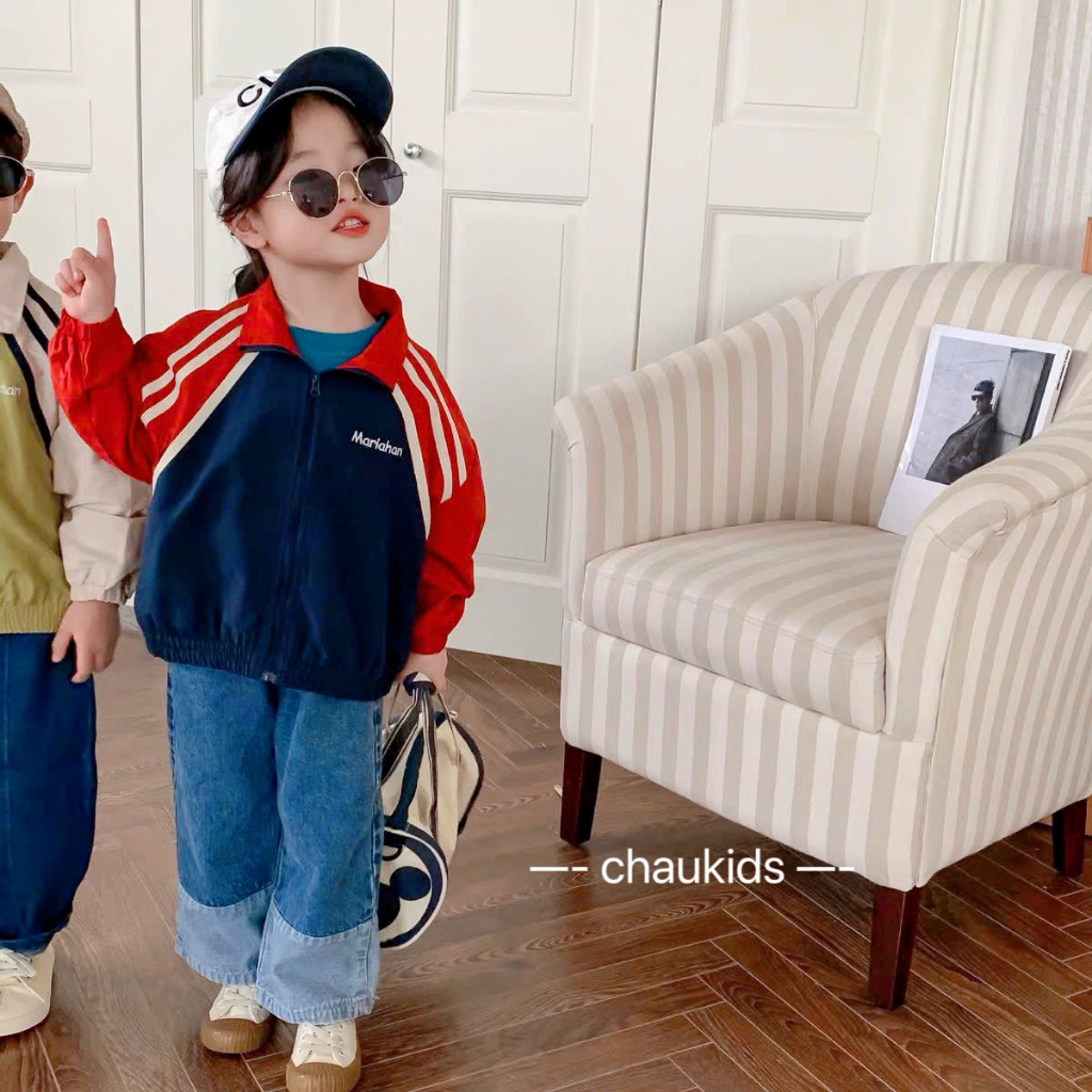 ÁO KHOÁC GIÓ MỊN ĐẸP CHO BÉ TRAI BÉ GÁI