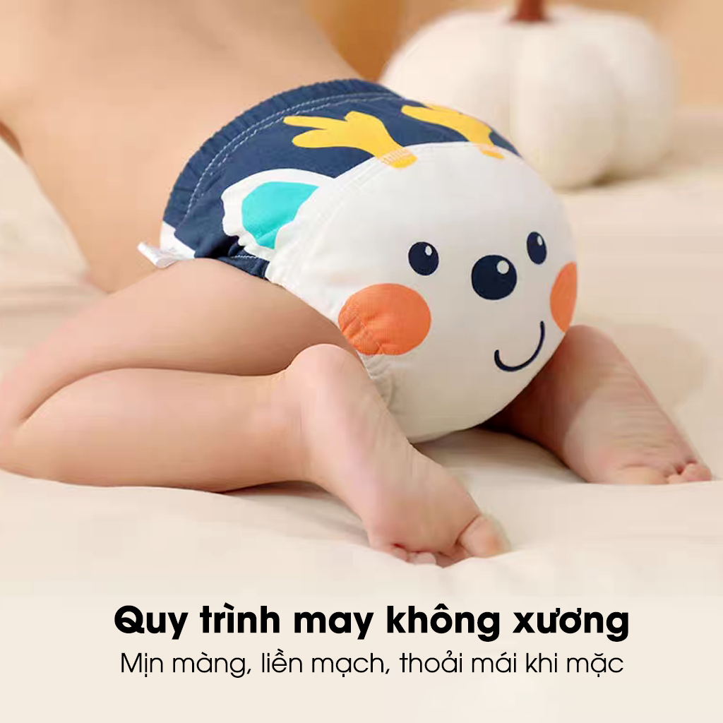 Combo 5 Chiếc Quần Bỏ Bỉm Umee Babycare Thoáng Khí Họa Tiết Dễ Thương Cute Cho Bé Trai Và Bé Gái Size 90,100,110