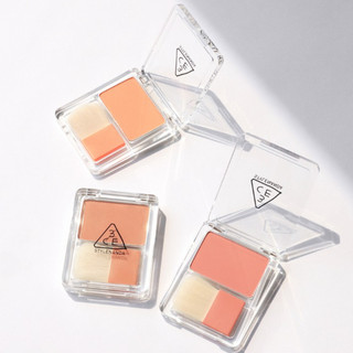 Má Hồng 3.C.E Blush Blusher kèm cọ [Nika Cosmetics]
