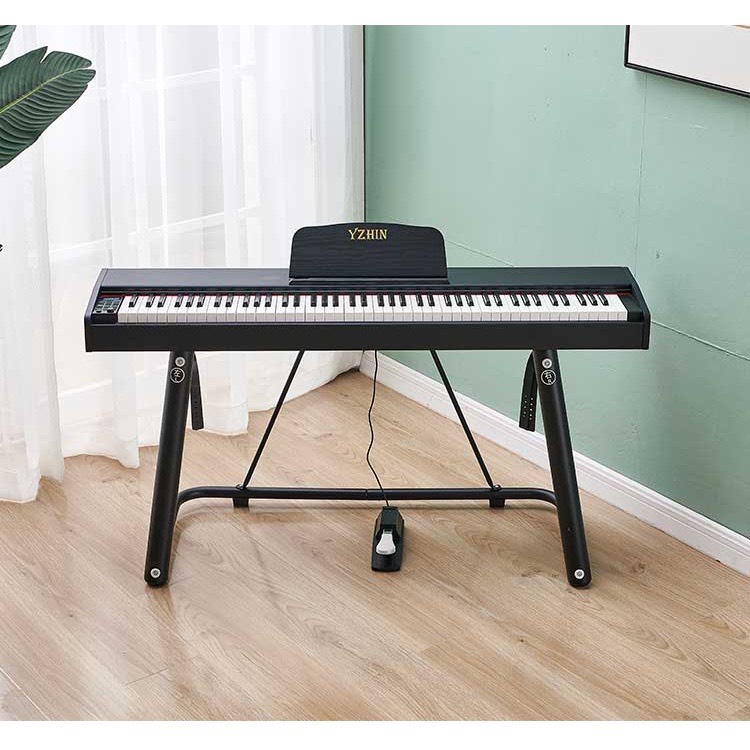 Đàn Piano Gỗ 88 Phím Chuẩn Âm -  Kèm Pedal - Có Bluetooth- Hàng Cao Cấp