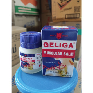  Dầu cù là lửa GELIGA MUSCULAR BALM  40gr  INDONESIA 