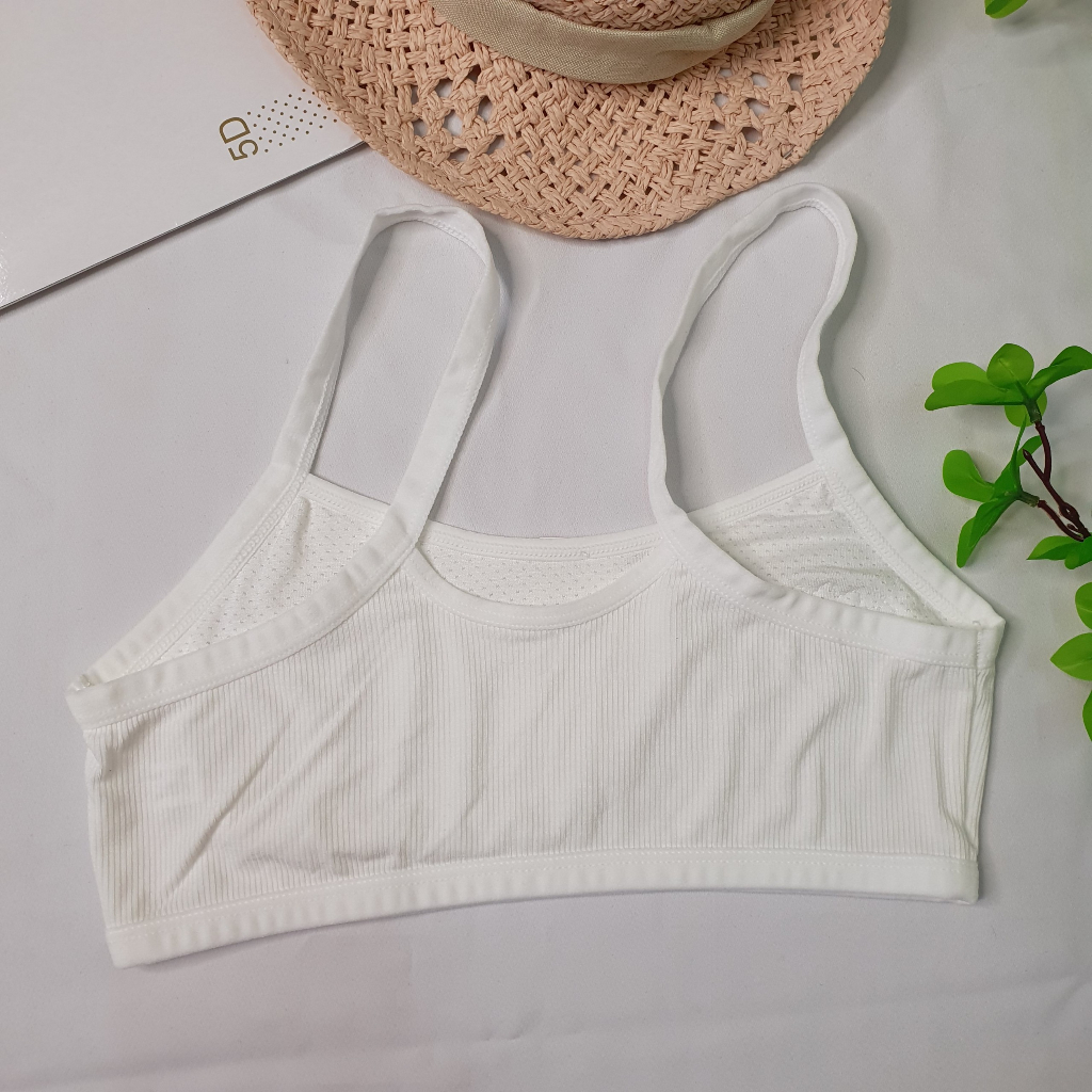 Áo Lá Hoc Sinh 6502 - Chất Cotton - Không Đệm Mút - Thoáng mát - Không kích ứng da
