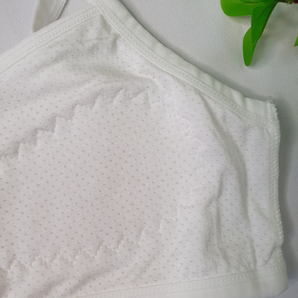 Áo Lá Hoc Sinh 6502 - Chất Cotton - Không Đệm Mút - Thoáng mát - Không kích ứng da