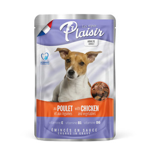 Pate Plaisir cho chó mọi lứa tuổi 100gr