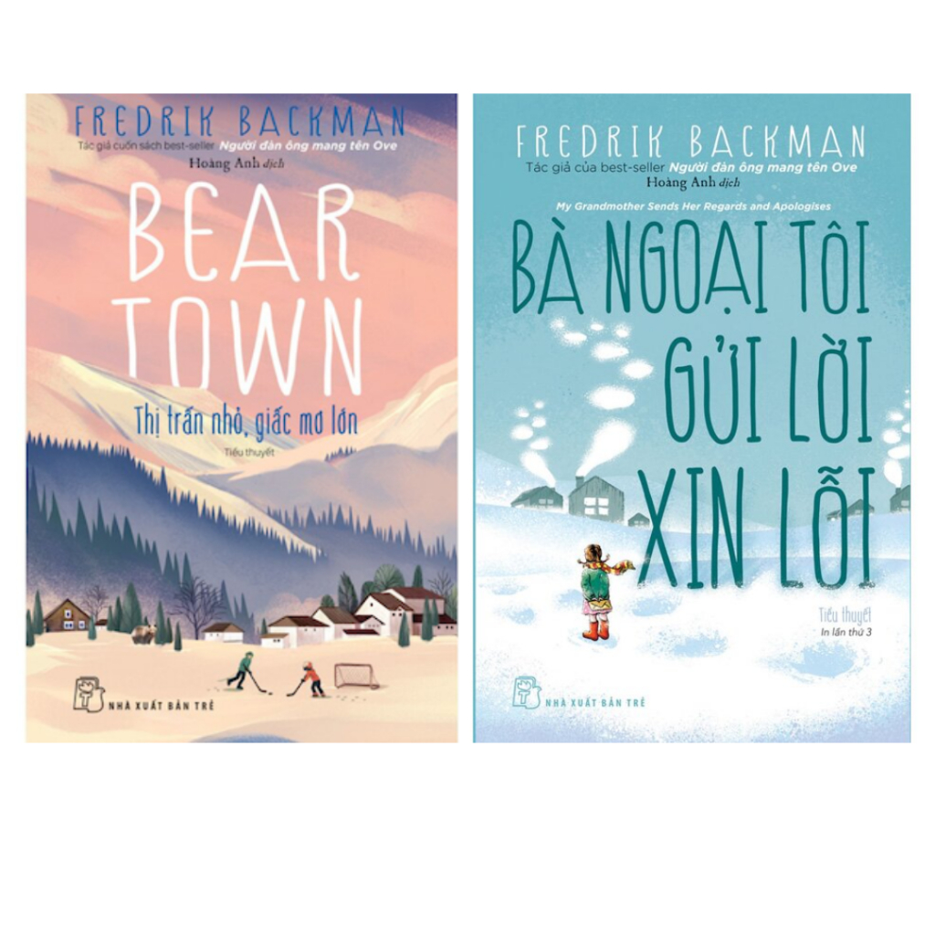 Sách NXB Trẻ Combo 2 Cuốn: BEAR TOWN - Thị Trần Nhỏ, Giấc Mơ Lớn trẻ + Bà Ngoại Tôi Gửi Lời Xin Lỗi