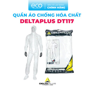 Quần áo chống hóa chất Deltaplus DT117 nhập khẩu chính hãng