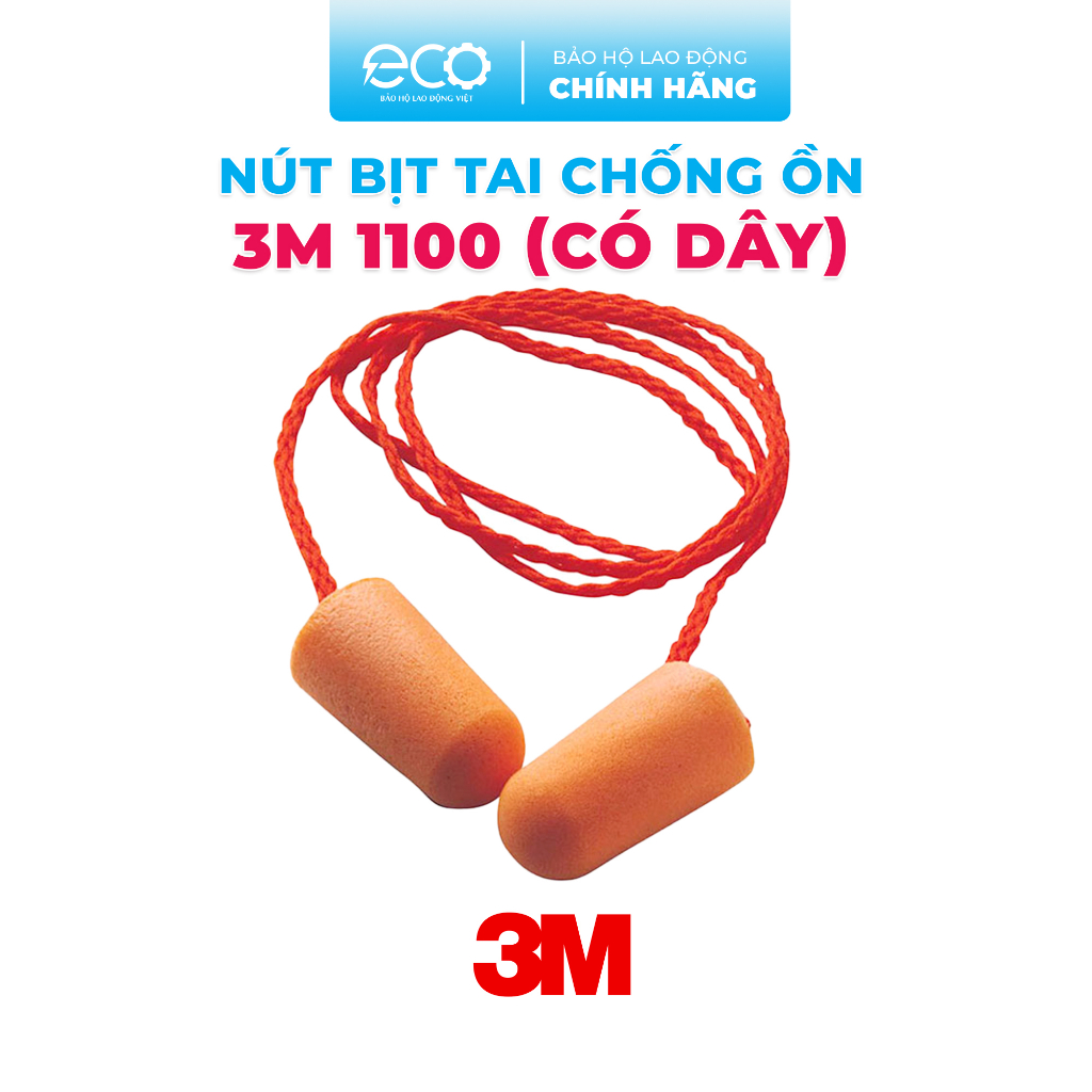 Nút bịt tai chống ồn 3M 1110 có dây