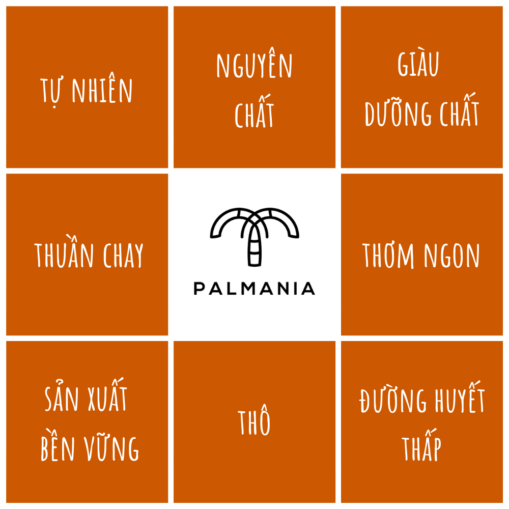 Mật thốt nốt Palmania 250g đặc sản An Giang tự nhiên, nguyên chất