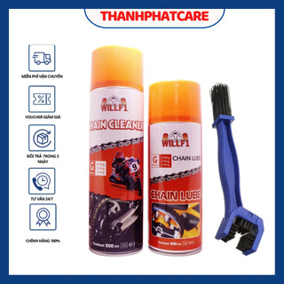 Combo rửa sên willf1 500ml, dưỡng sên willf1 400ml tặng kèm bàn chải vệ sinh sên 3d
