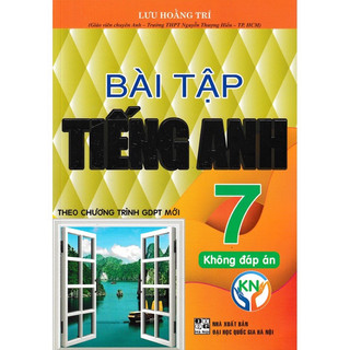 Sách - Bài tập Tiếng Anh 7 Không Đáp Án - Chương trình mới Pearson - Lưu Hoằng Trí