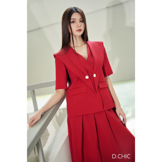 Áo cổ bẻ vai chờm D.CHIC MS: 161669