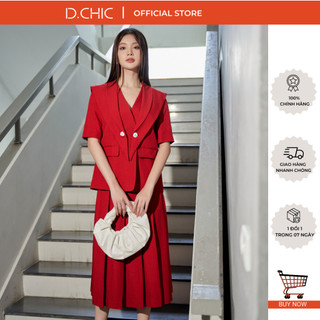 Áo cổ bẻ vai chờm d.chic ms: 161669