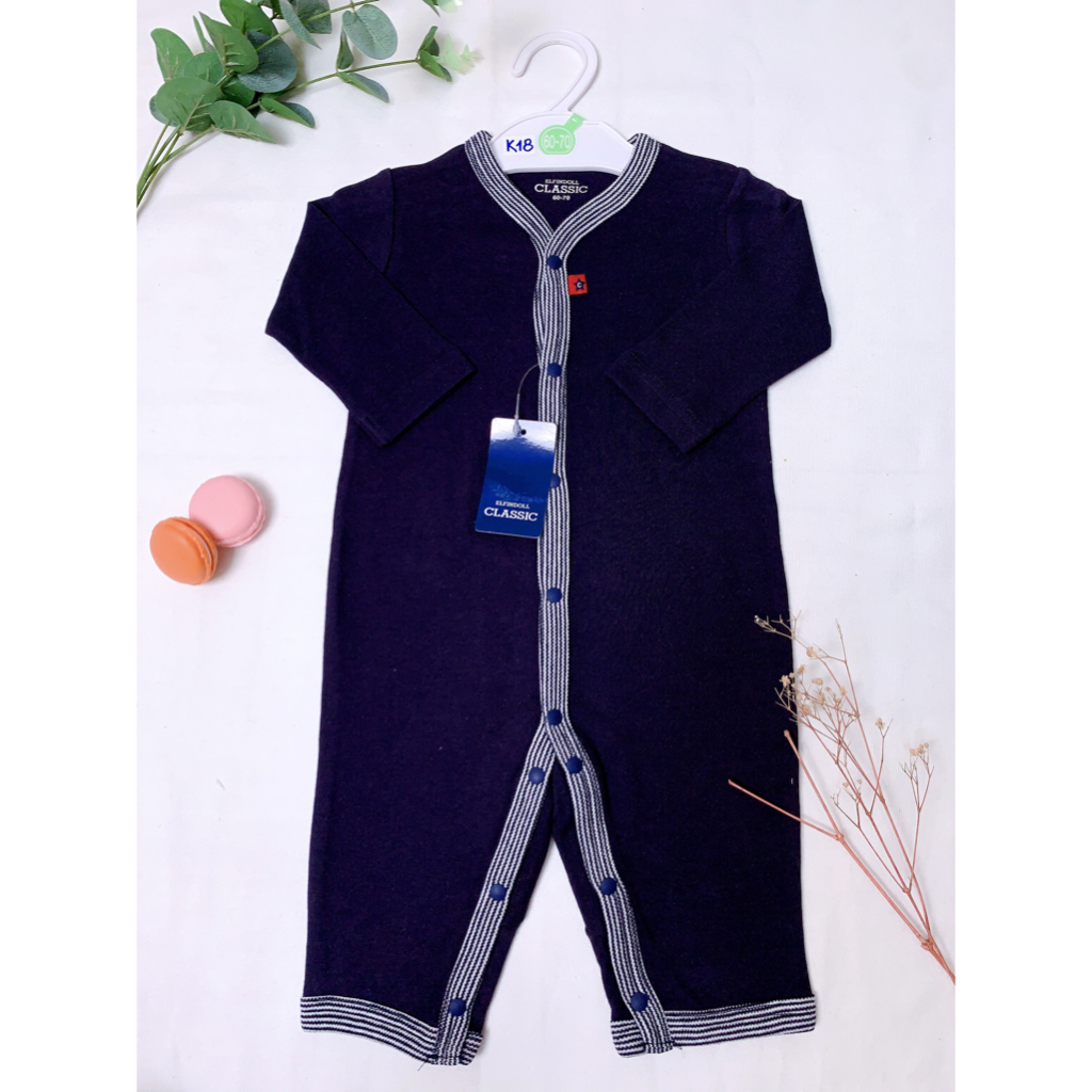Jumpsuit Hàng Nhật Chất Liệu Thun Cotton Cho Bé Trai Bé Gái Từ 6 - 9 Kg