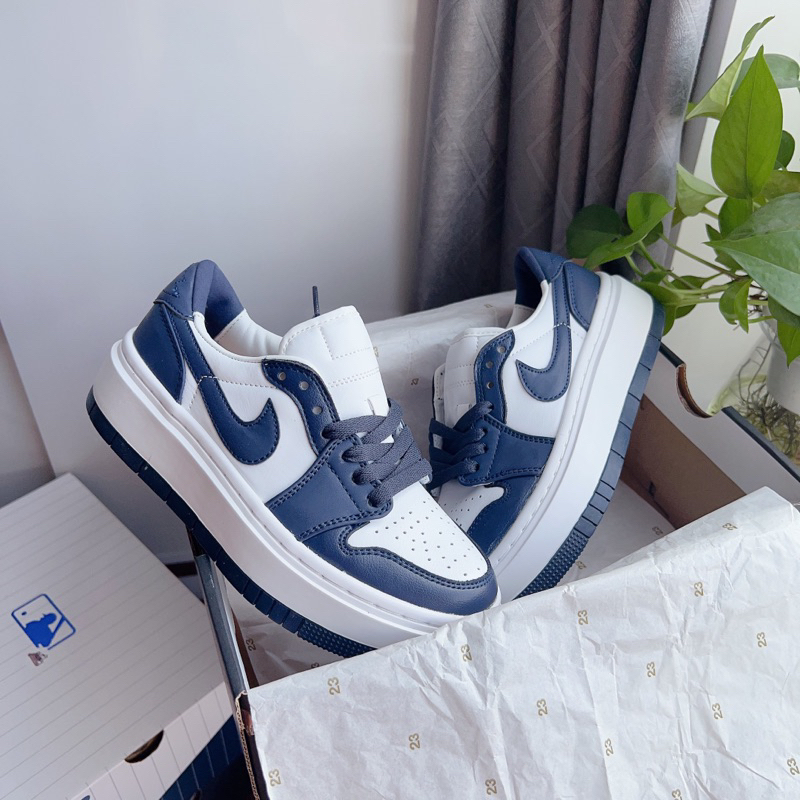 GIÀY SNK Giày Jordan 1 Low Elevated Midnight NavY