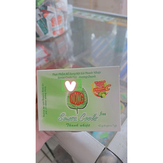 Bột Sủi Thanh Nhiệt Sensacool Hộp 6 Gói