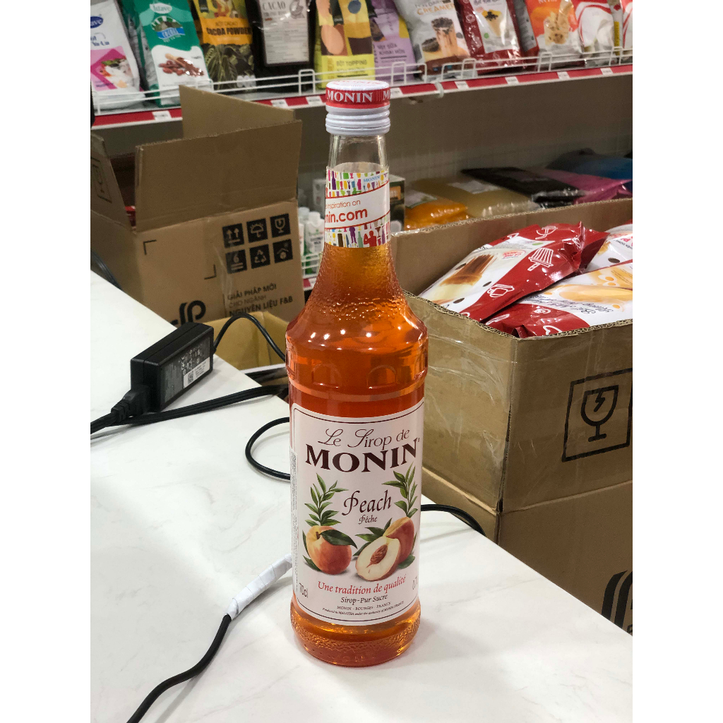 Siro Monin Đào  Syrup Monin Peach  700ml