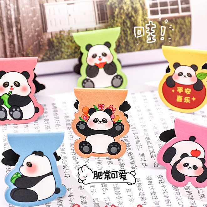Kẹp Giấy/ Kẹp Chặn Trang Hình Tam Thái Tử - Panda Cute