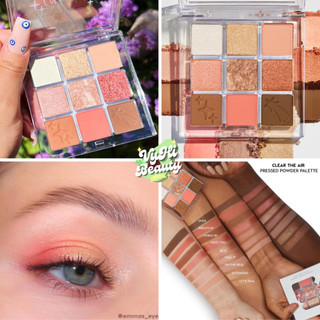 Bảng mắt Colourpop Clear The Air 9 ô vỏ vuông