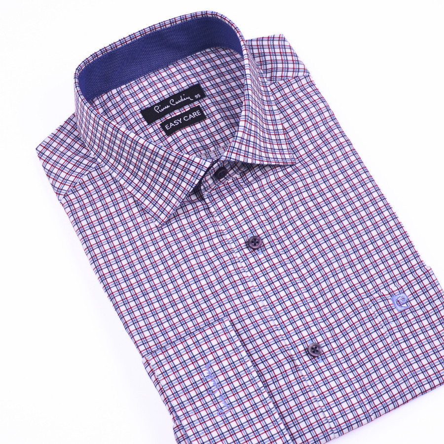 Áo sơ mi nam dài tay Pier.Cardin cao cấp xuất Hàn 100% cotton dáng Regular ADB015 | iShirt Store
