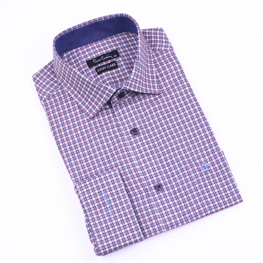 Áo sơ mi nam dài tay Pier.Cardin cao cấp xuất Hàn 100% cotton dáng Regular ADB015 | iShirt Store