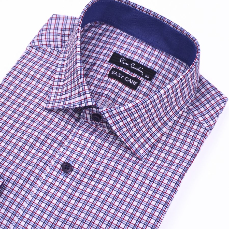Áo sơ mi nam dài tay Pier.Cardin cao cấp xuất Hàn 100% cotton dáng Regular ADB015 | iShirt Store