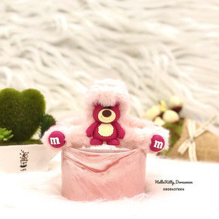 Kẹp tóc càng cua bông gấu dâu lotso